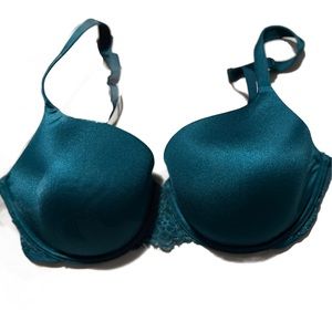 La Senza SO FREE Full Coverage Teal Bra 36 DD